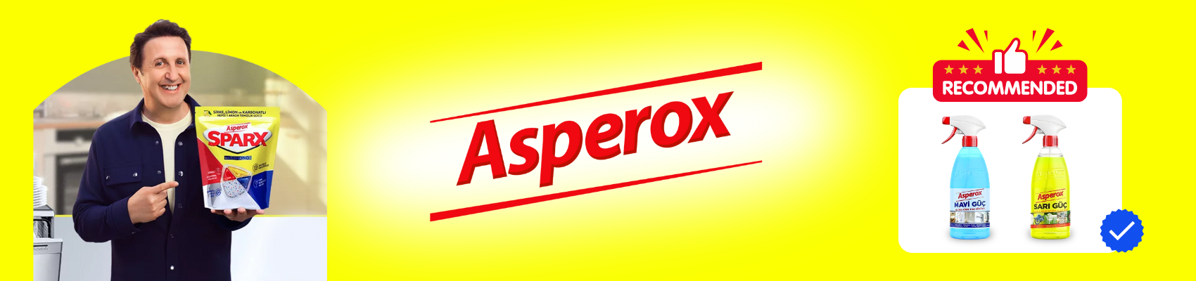 محصولات شوینده آسپروکس Asperox