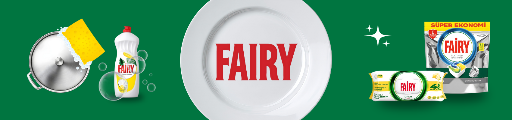 محصولات شوینده آشپزخانه فیری Fairy