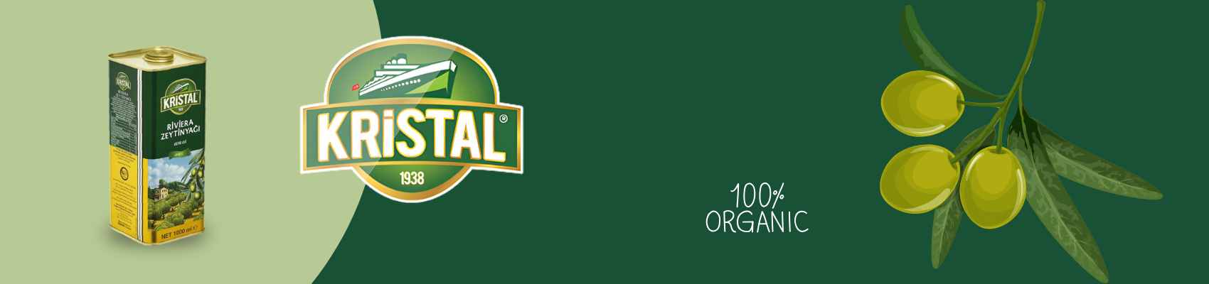 روغن زیتون اعلا کریستال اصل Kristal